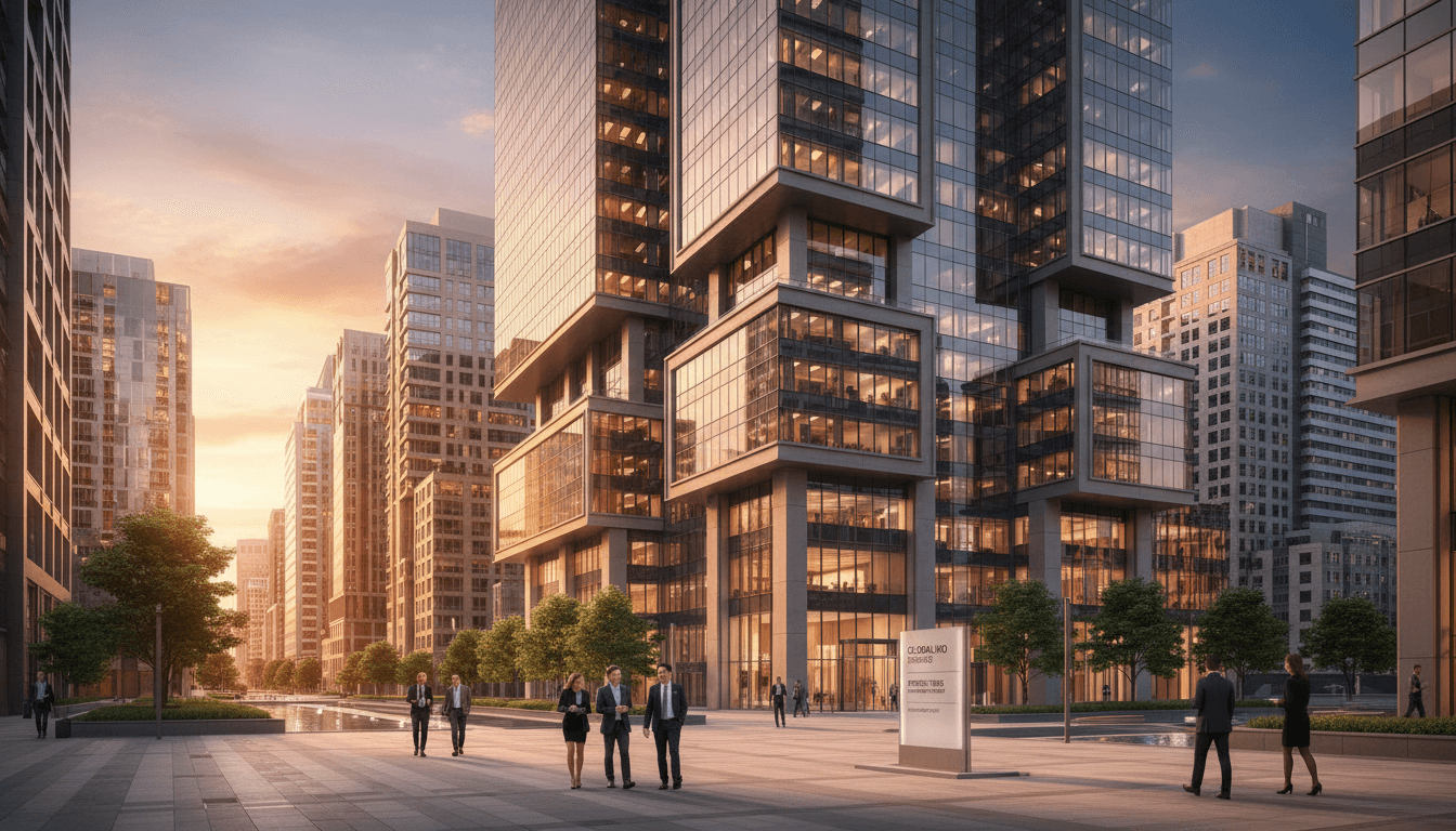 Modern multifamily residential building representing real estate investment opportunities